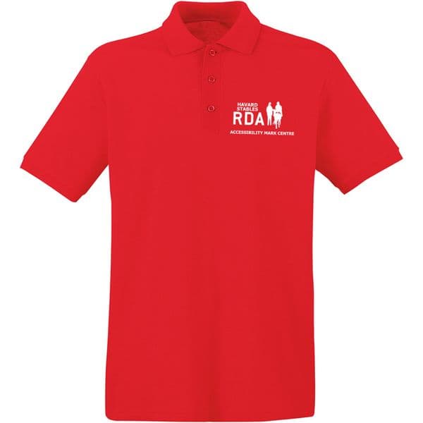 Havard RDA Red Unisex Polo Shirt
