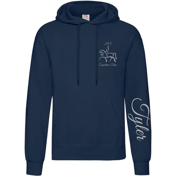 Havard Stables Navy Hooded Top
