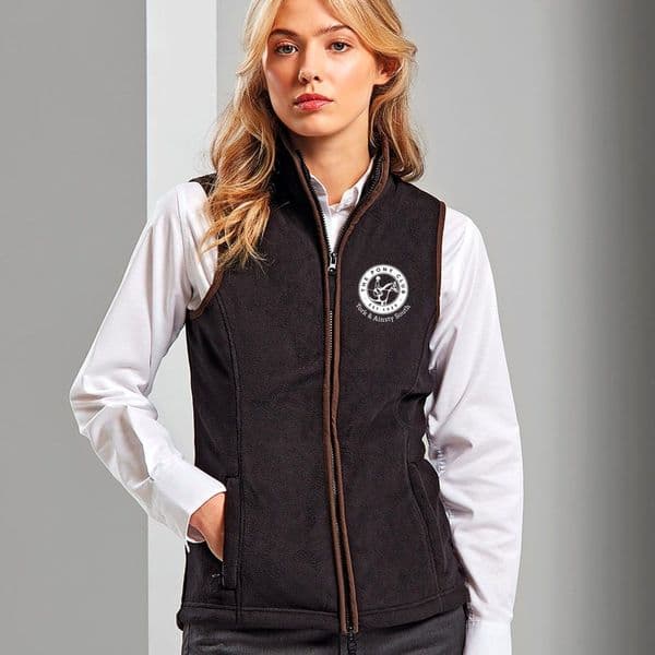 Ladies Country Fleece Gilet