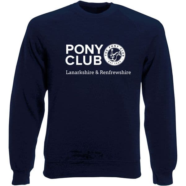 Lanarkshire & Renfrewshire Navy Pony Club Sweatshirt