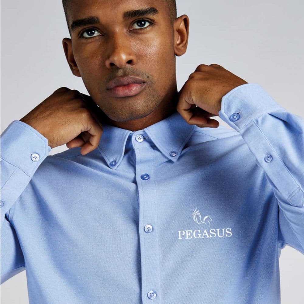 Long Sleeve Luxury Tailored Pique Shirt