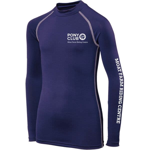 Moat Farm Riding Centre Navy Baselayer Skin