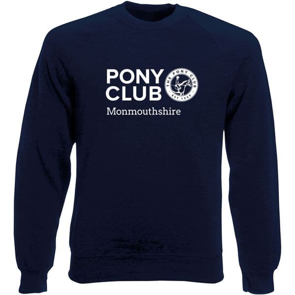 Monmouthshire Pony Club Navy Sweatshirt