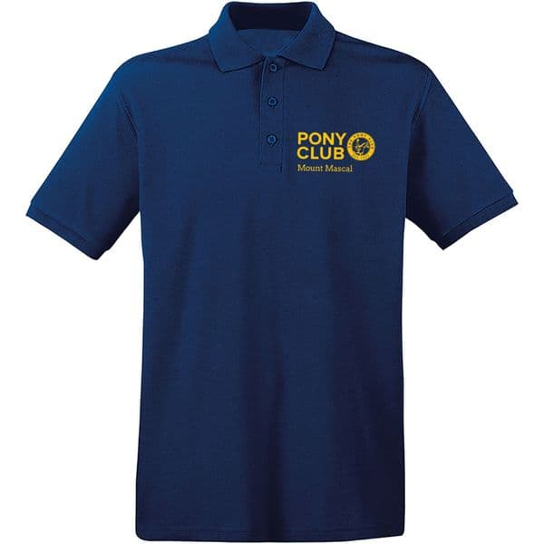 Mount Mascal Navy Blue Polo Shirt