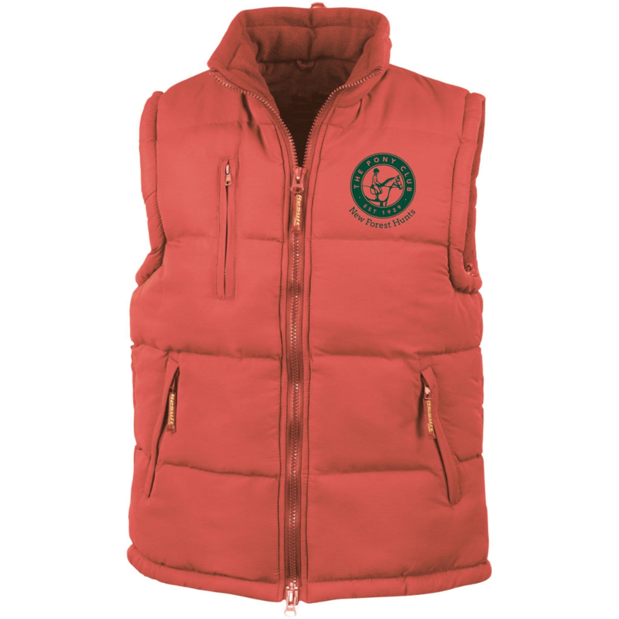 Bodywarmer duvet à capuche Femme