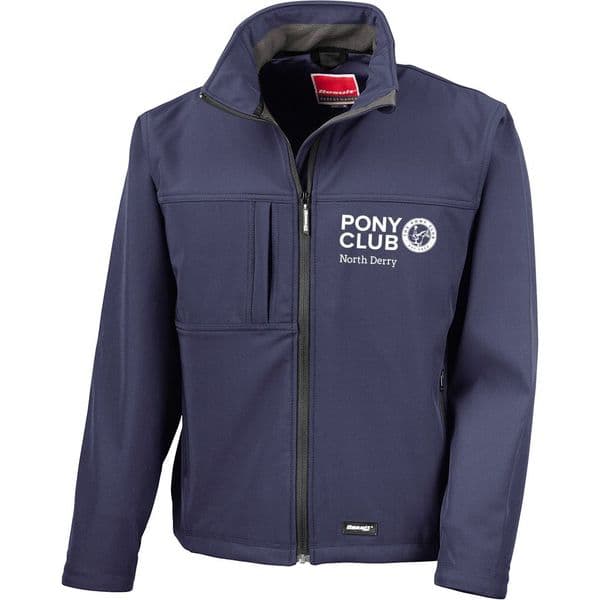 North Derry Pony Club Mens Branch/Centre Soft Shell Jacket