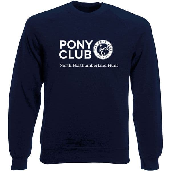 North Northumberland Hunt Navy Pony Club Sweatshirt