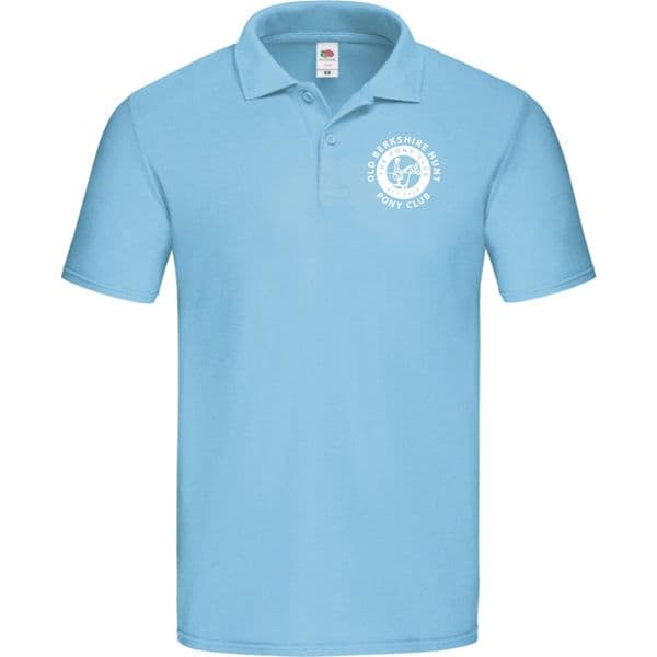 Old Berkshire Hunt Sky Blue Polo Shirt