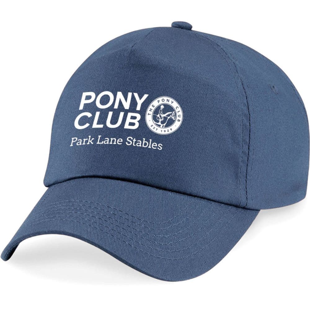 Park Lane Stables Navy Blue Pony Club Baseball Cap