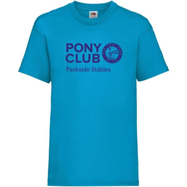 Parkside Stables Azure Pony Club T-shirt