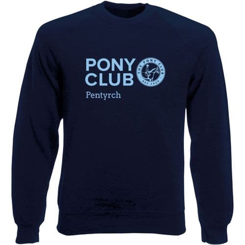 Pentyrch Navy Pony Club Sweatshirt