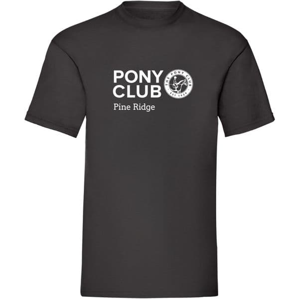 Pine Ridge Black Pony Club T-shirt