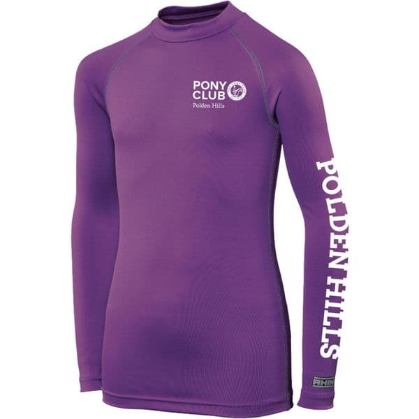 Polden Hills PC Purple Baselayer