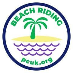 Pony Club Beach Riding Achievement Badge
