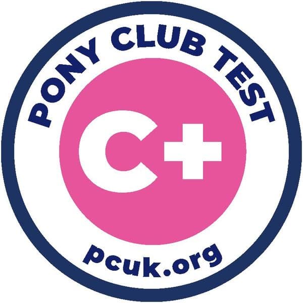 Pony Club C+ Test Badge