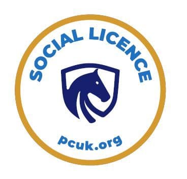 Pony Club Gold Social Licence Badge .144