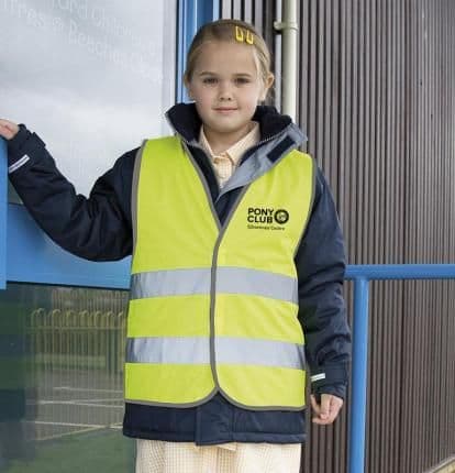 Pony Club High Viz Vest