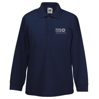 Pony Club Long Sleeve Polo Shirt