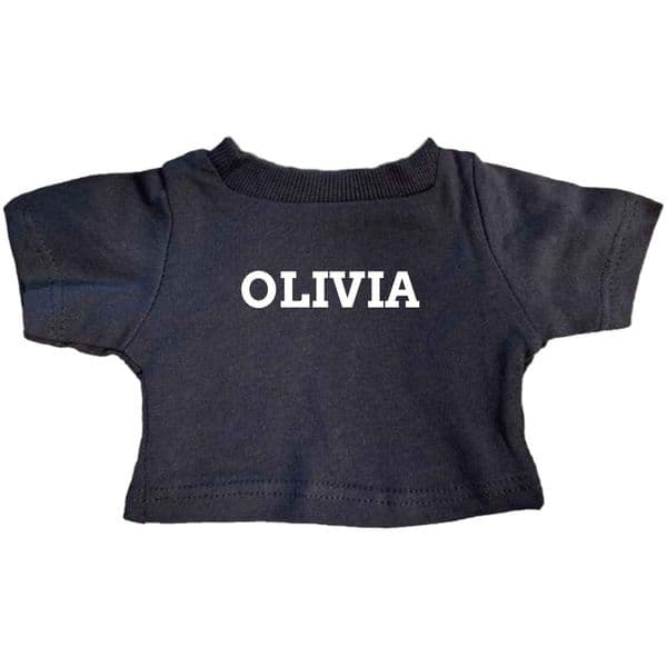 Pony Club Teddy Bear with Printed T-shirt Backprint Name can be added for personliasation