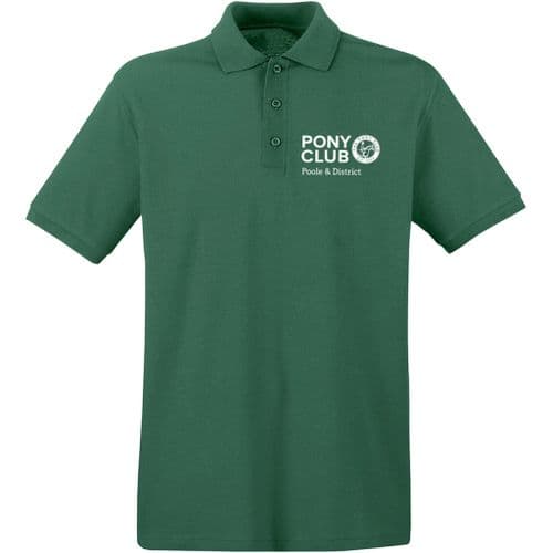 Poole & District Bottle Green Polo Shirt
