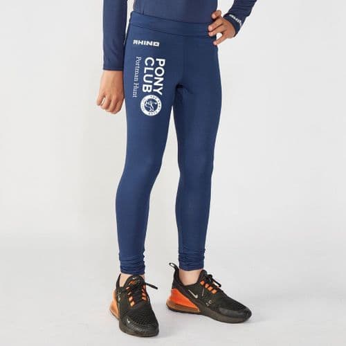 Portman Hunt PC Navy Baselayer Leggings