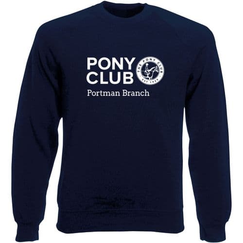 Portman Navy Pony Club Sweatshirt