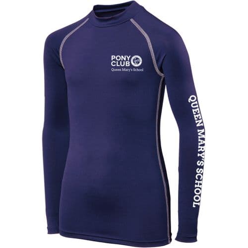 Queen Mary's School Navy Baselayer Skin