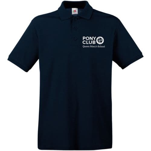 Queen Mary's School  Navy Blue Polo Shirt
