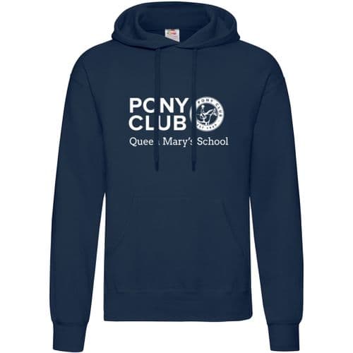 Queen Mary's School Navy Hooded Top