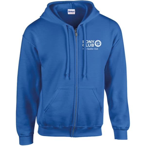 RAC Saddle Club Royal Zip Hooded Top