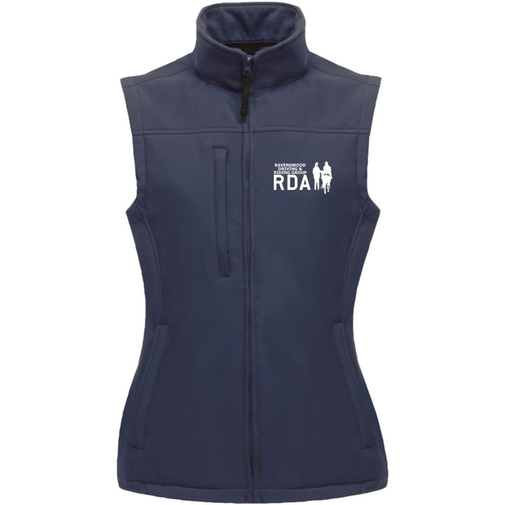 Ravenswood Driving & Riding RDA Navy Womens Soft Shell Gilet
