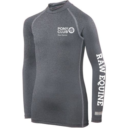 Raw Equine Grey Baselayer Skin