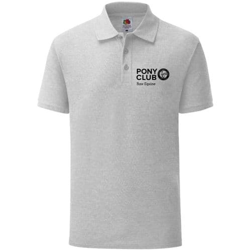 Raw Equine Grey (bl) PC Polo Shirt