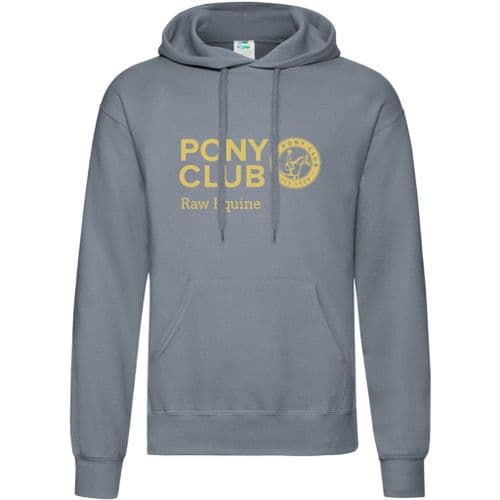 Raw Equine Slate Grey Hooded Top