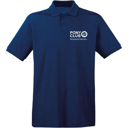 Rockwood Harriers  Navy Blue Polo Shirt