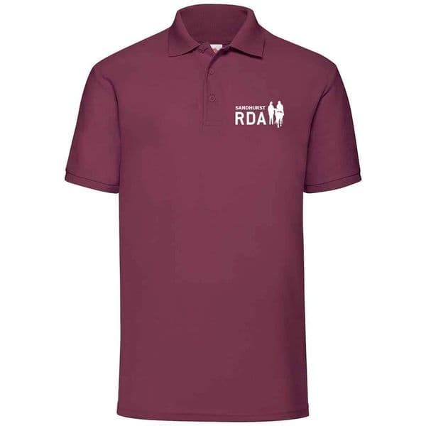 Sandhurst RDA Burgundy Polo Shirt