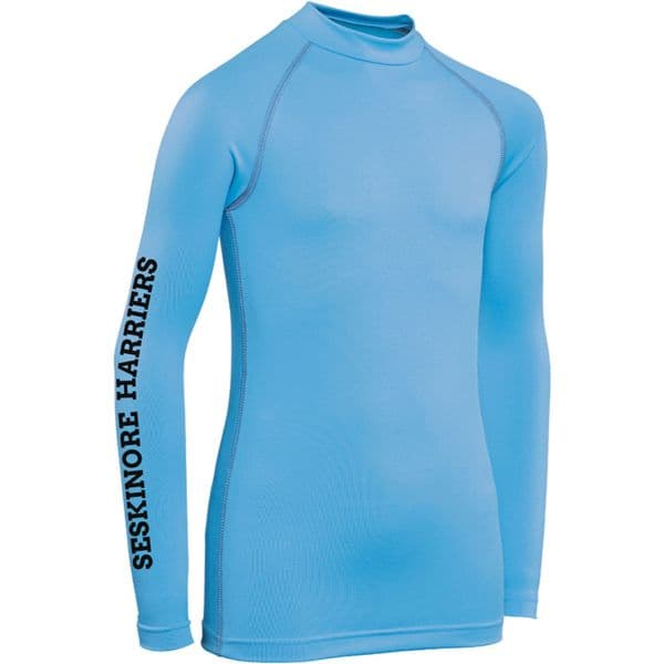 Seskinore Harriers Light Blue PC Baselayer