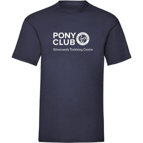 Silversands Trekking Centre PC Navy Pony Club T-shirt