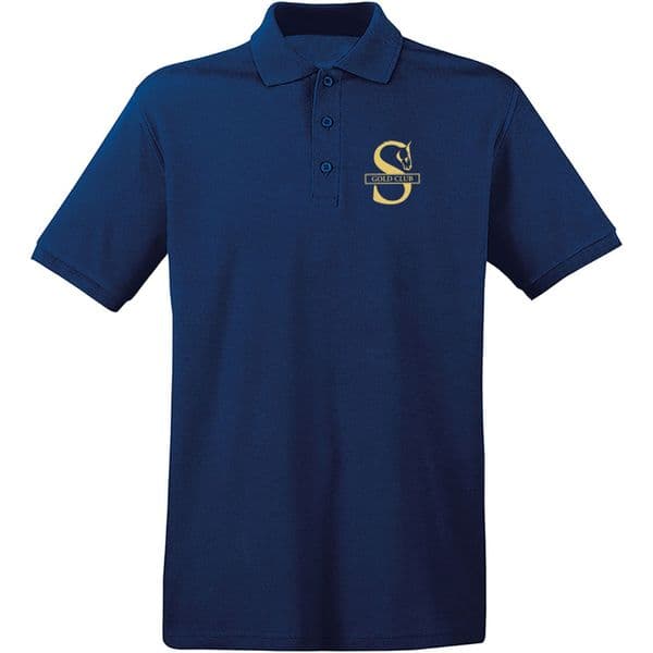 Sophie's Gold Club Navy Polo Shirt