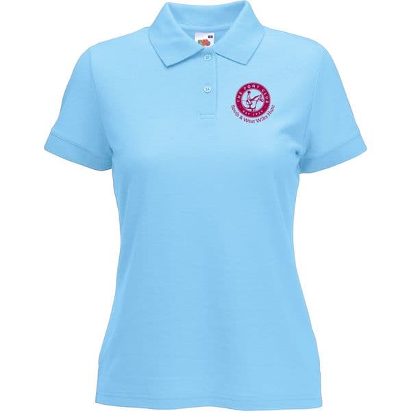 South & West Wilts Pony Club Ladies Polo Shirt