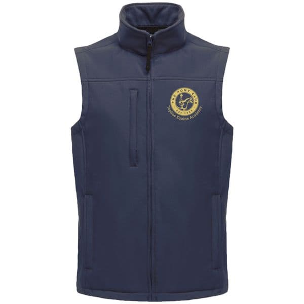 Topline Equine Academy Navy Womens Soft Shell Gilet