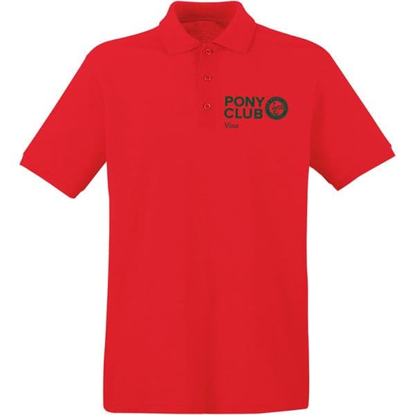 Vine Red Polo Shirt
