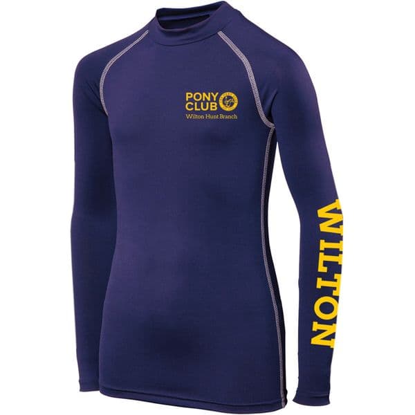 Wilton Hunt Branch Navy Baselayer Skin