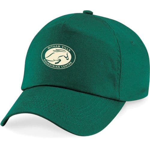 Witham Villa Base Ball Cap Bottle Green
