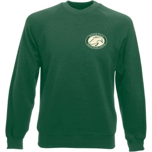 Witham Villa Own Logo Green Pony Club Sweatshirt