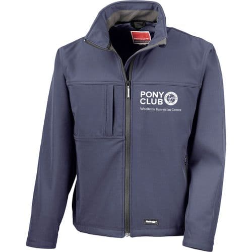 Woollaton Equestrian Centre Navy Unisex Soft Shell Jacket