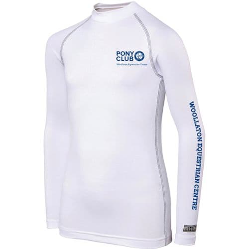 Woollaton Equestrian Centre White Baselayer Skin