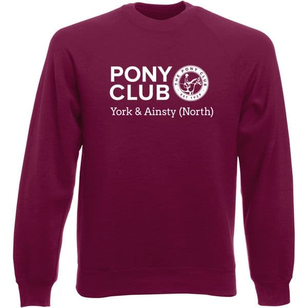 York & Ainsty (North)  PC Maroon Sweatshirt