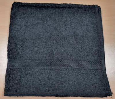 400gsm Bath Towel 70cm x 140cm Black