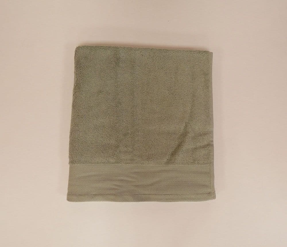 BCB Ultra Light Fibre Towel Asciugamano In Microfibra 40x80 Cm - Colore Oliva, Super Assorbente E Compatto